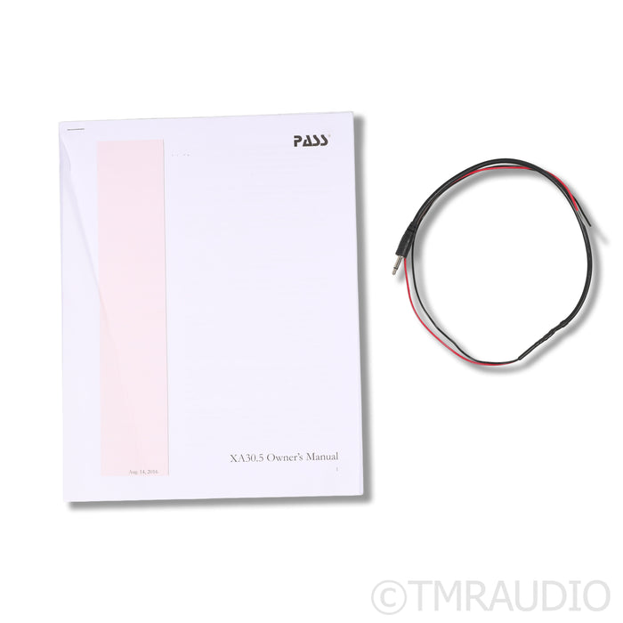 Pass Labs XA30.5 Stereo Power Amplifier