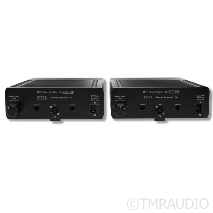 Ayre Acoustics MX-R Mono Power Amplifiers; Black Pair