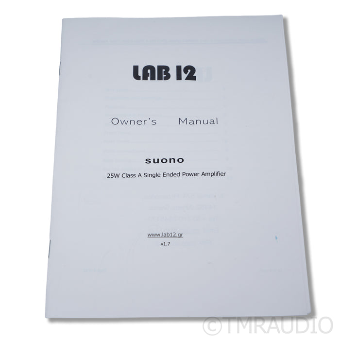 Lab12 Suono Tube Power Amplifier