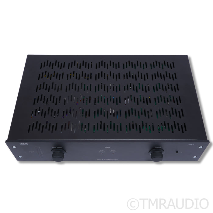 Lab12 Pre1 Stereo Tube Preamplifier; Black