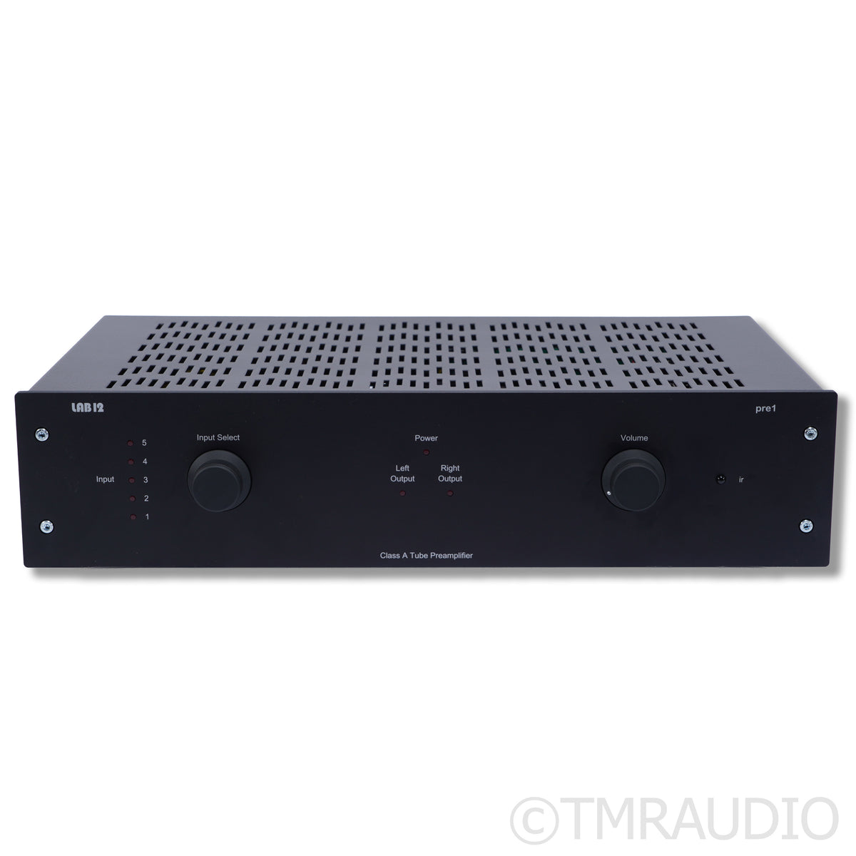 Lab12 Pre1 Stereo Tube Preamplifier; Black — The Music Room