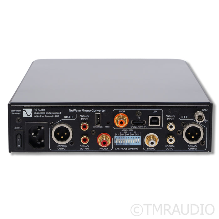 PS Audio NuWave Phono Preamplifier A/D Converter; MC/MM Phono
