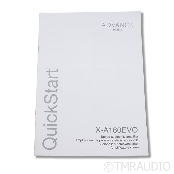 Advance Paris X-A160 EVO Stereo Power Amplifier