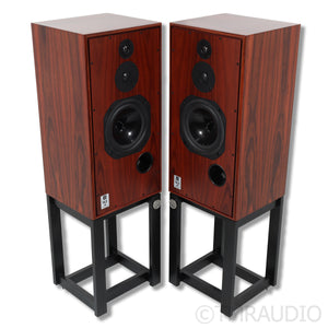 Harbeth SHL5plus XD Bookshelf Speakers with Stands; Rosewood Pair