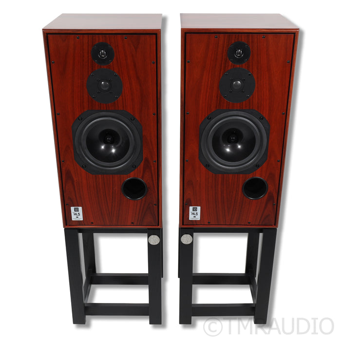 Harbeth SHL5plus XD Bookshelf Speakers with Stands; Rosewood Pair