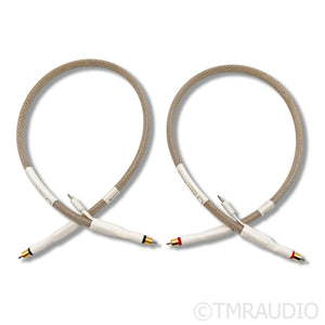 Synergistic Research Tesla Acoustic Reference RCA Interconnects; 1m Pair