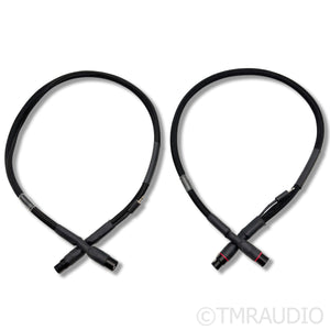 Synergistic Research Tesla Acoustic Reference XLR Cables; 1m Pair Balanced Interconnects