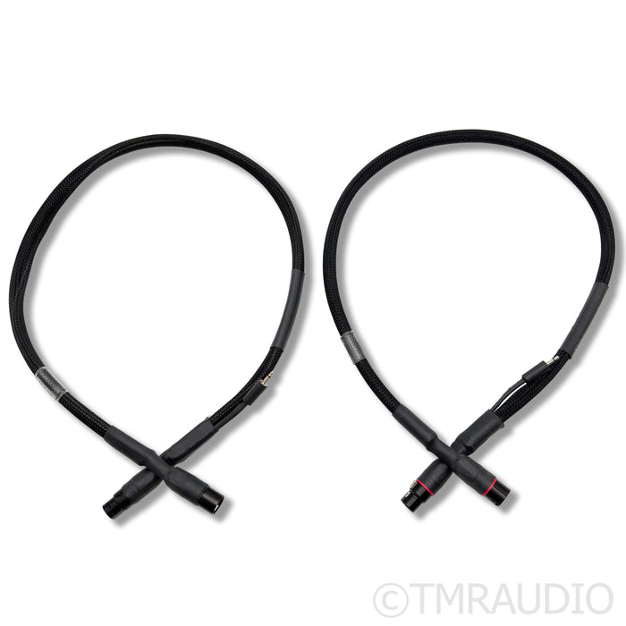 Synergistic Research Tesla Acoustic Reference XLR Cables; 1m Pair Balanced Interconnects
