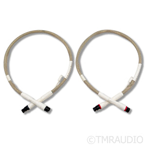 Synergistic Research Tesla Acoustic Reference XLR Cables; 1m Pair Interconnects