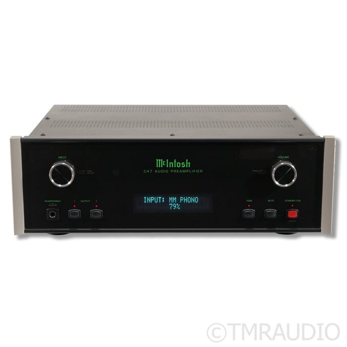 McIntosh C47 Stereo Preamplifier; MC/MM Phono