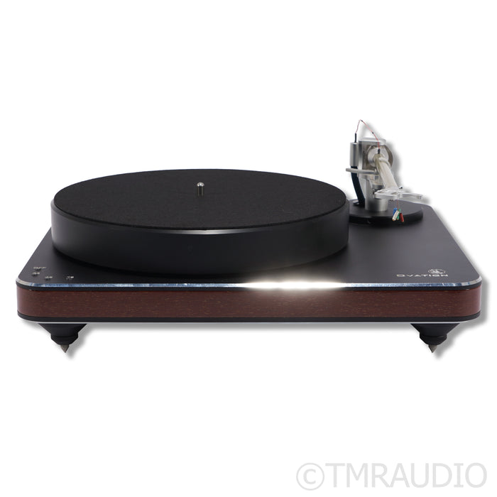 Clearaudio Ovation Belt-drive Turntable;  Natural Wood; Clarify 9"- No Cartridge