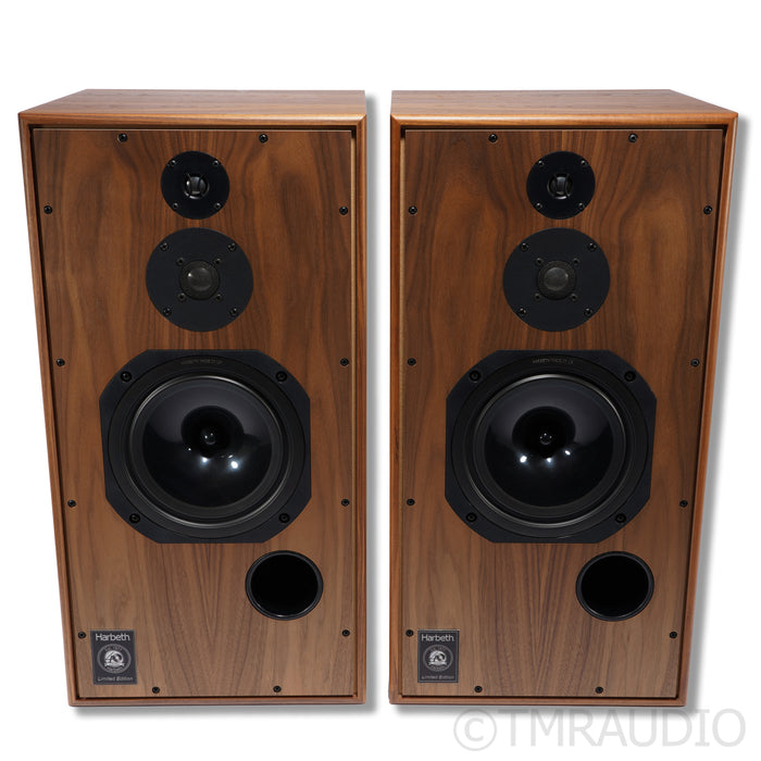 Harbeth Super HL5+ 40th Anniversary Bookshelf Speaker Pair; Walnut