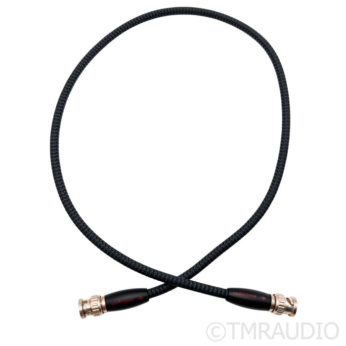 AudioQuest Carbon BNC Cable; 0.75m Single Digital Interconnect