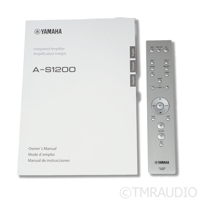 Yamaha A-S1200 Integrated Amplifier; MM/MC Phono