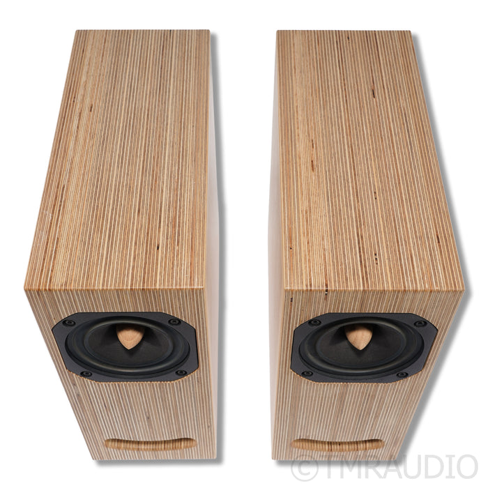 Closer Acoustics OGY Bookshelf Speakers; Plywood Pair