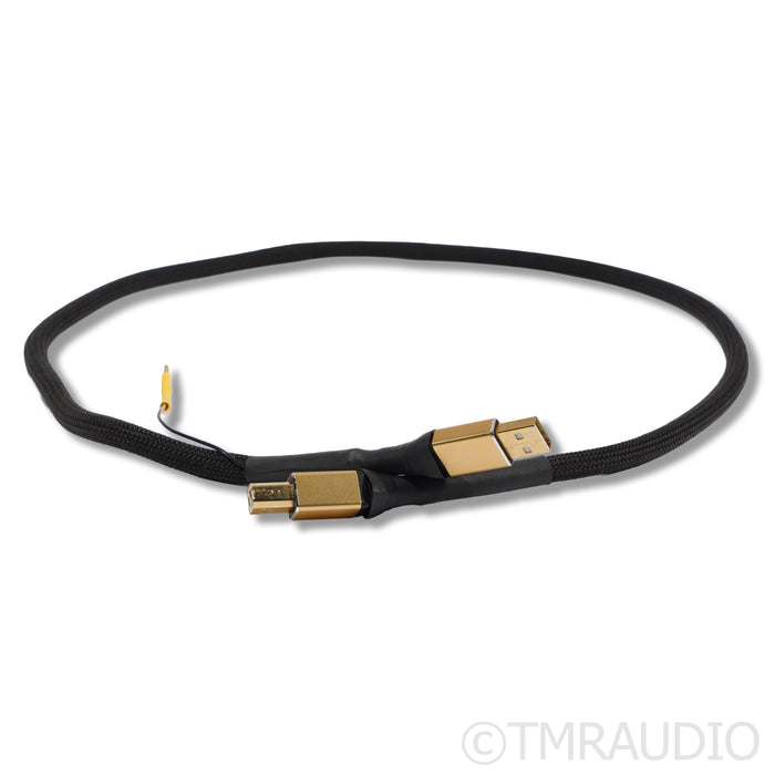 Tara Labs Master USB Cable; 1m Single Cable w/ EVO Grounding Station; USB A - B