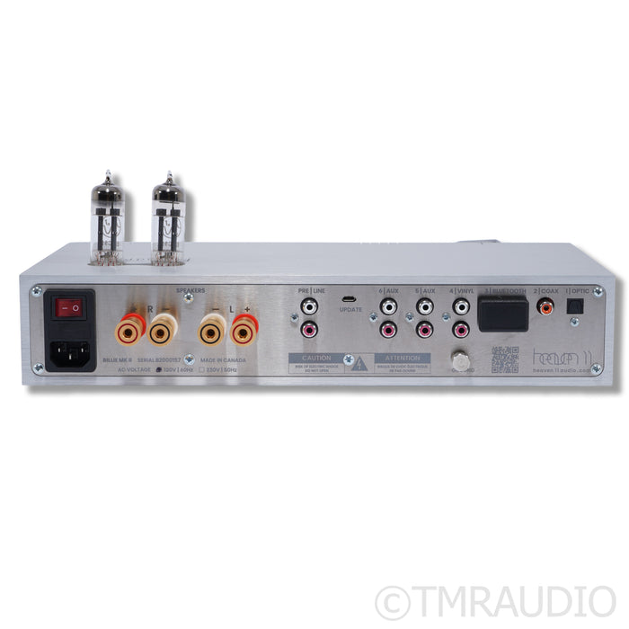 Heaven 11 Billie MK2 Stereo Tube Hybrid Integrated Amplifier; MM Phono