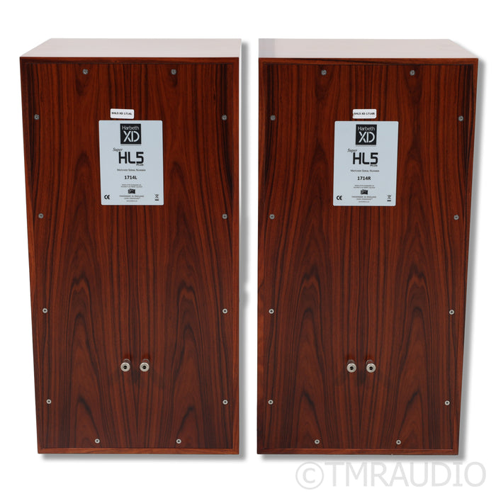 Harbeth Super HL5+ Bookshelf Speakers; Rosewood Pair