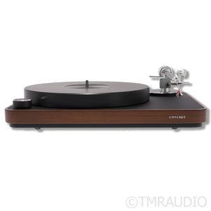 Clearaudio Concept Wood AiR Turntable; Satisfy Kardan 9"; No Cartridge (Open Box)