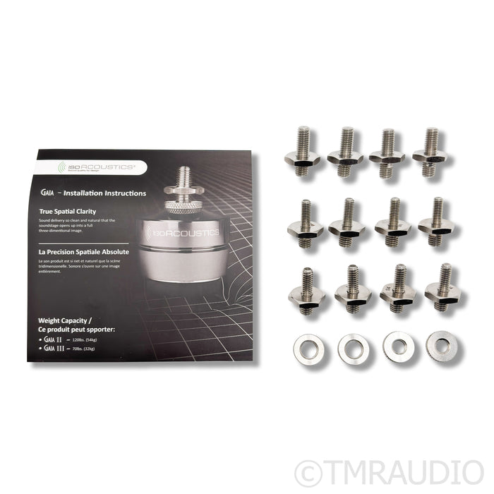 IsoAcoustics Gaia III Isolation Footers; Set of Four