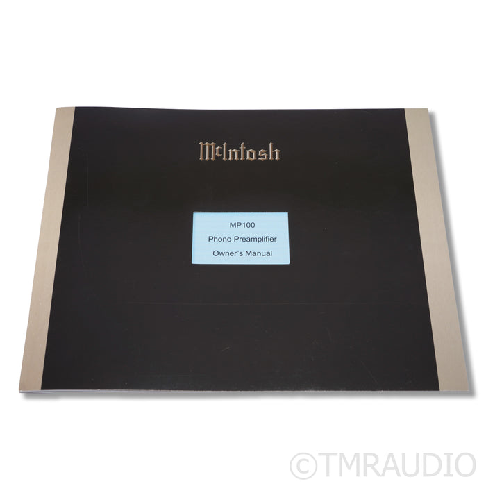 McIntosh MP100 Phono Preamplifier