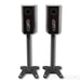 Monitor Audio Gold GX 100 Bookshelf Speakers; Dark Walnut Pair w/ Stands