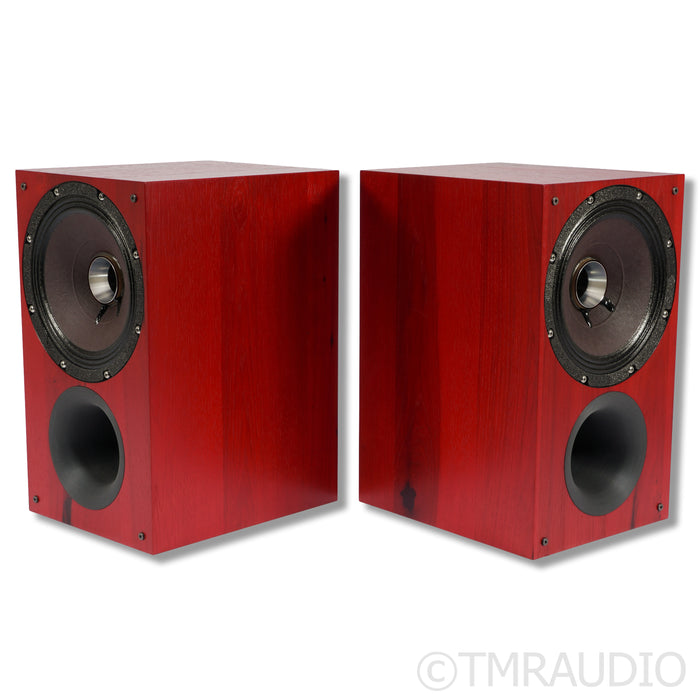 Zu Audio Method Mk. I Bookshelf Speakers; Ruby Red Hickory Pair