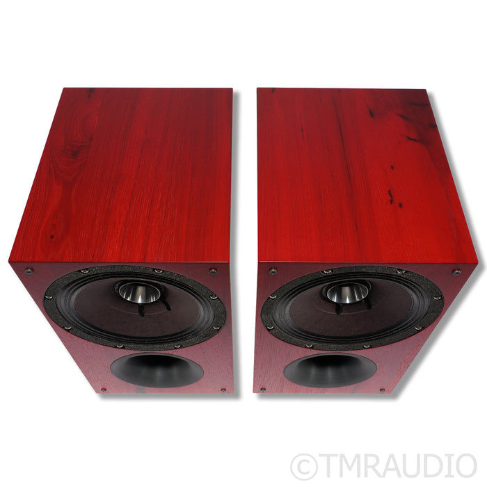 Zu Audio Method Mk. I Bookshelf Speakers; Ruby Red Hickory Pair