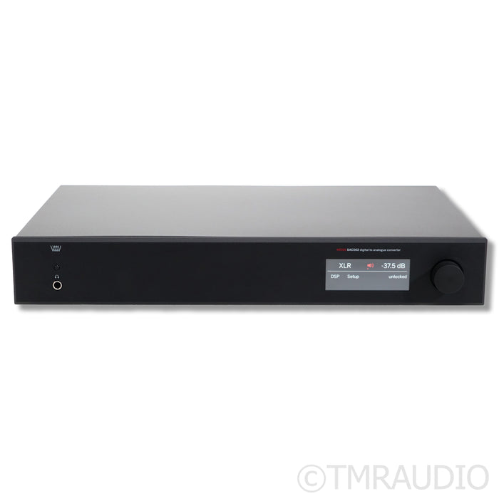 Weiss DAC 502 Mk.1 D/A Converter; 2-Channel; Black