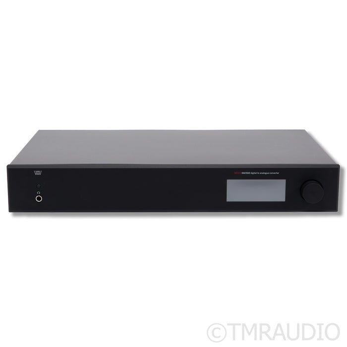 Weiss DAC 502 Mk.1 D/A Converter; 2-Channel; Black