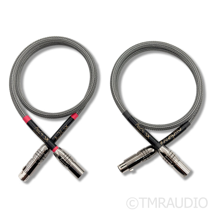Audience Au24 SX XLR Cables; 1m Pair Balanced Interconnects