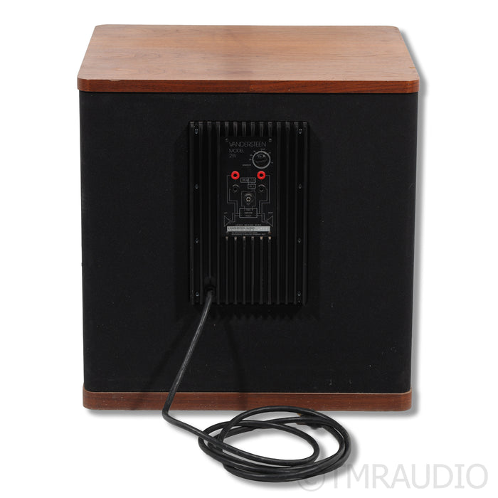 Vandersteen V2W Triple 8" Powered Subwoofer; Cherry