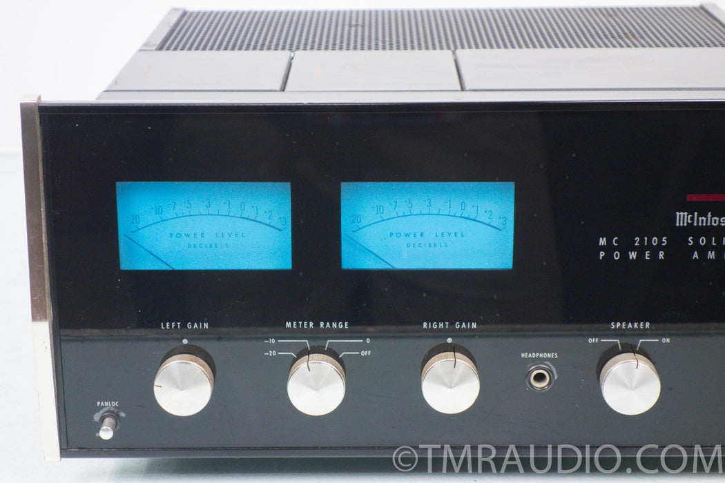 McIntosh MC-2105 Vintage Stereo Power Amplifier in Factory Box