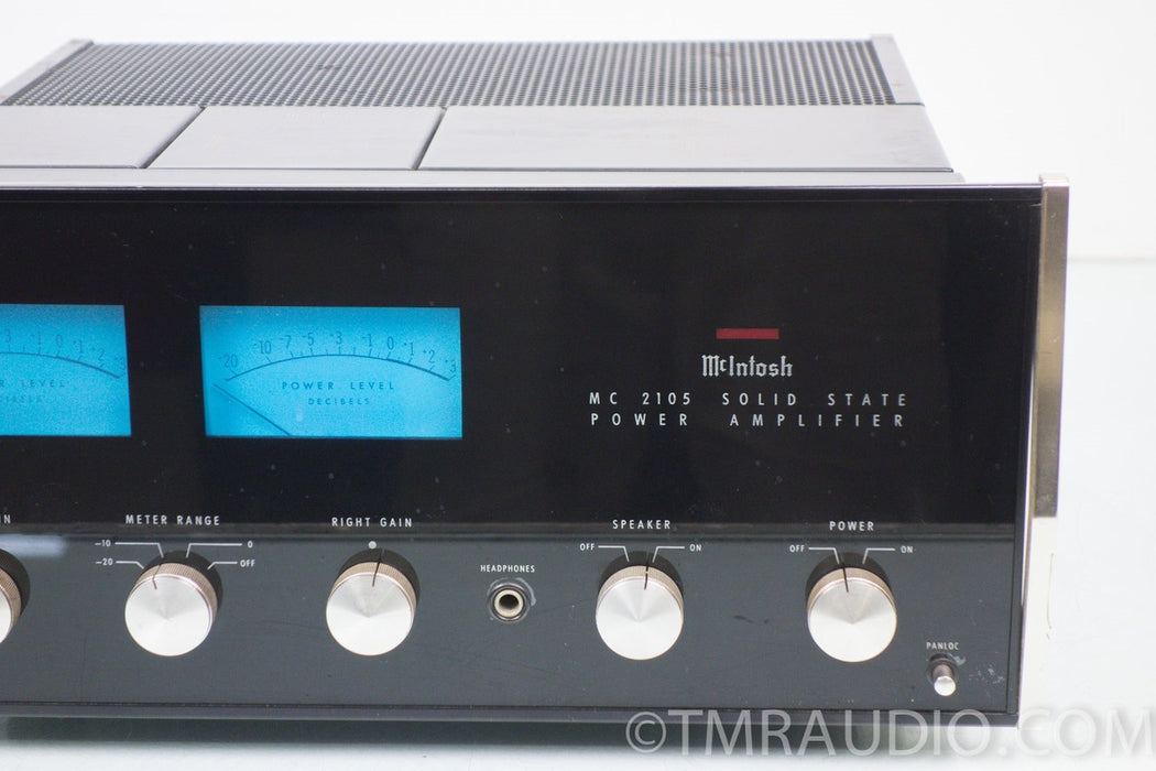 McIntosh MC-2105 Vintage Stereo Power Amplifier in Factory Box