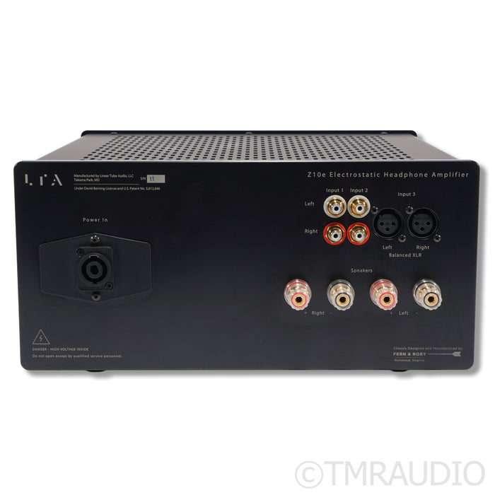 Linear Tube Audio Z10e Electrostatic Tube Headphone Amplifier