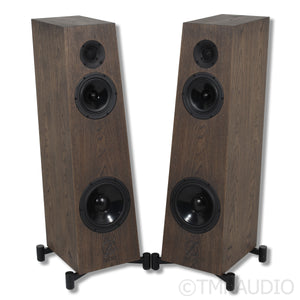 Ø Audio Frigg 02 Floorstanding Speakers; Dark Nordic Oak Pair