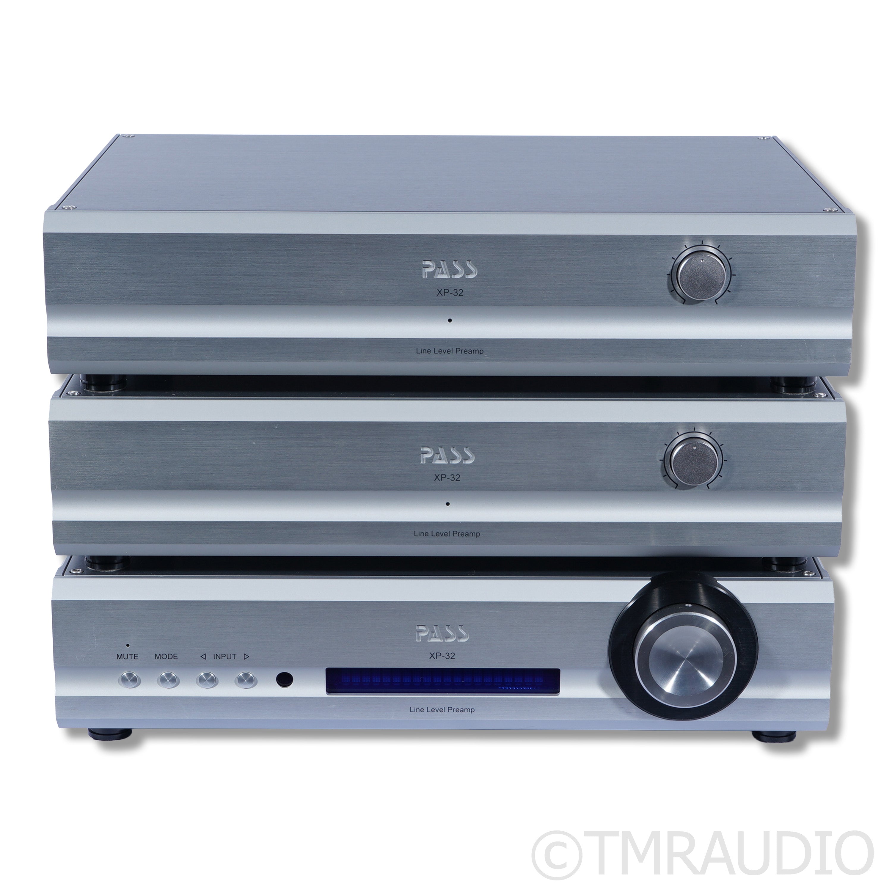 Pass Labs XP32 Three-Chassis Dual-Mono Preamplifier — The Music Room