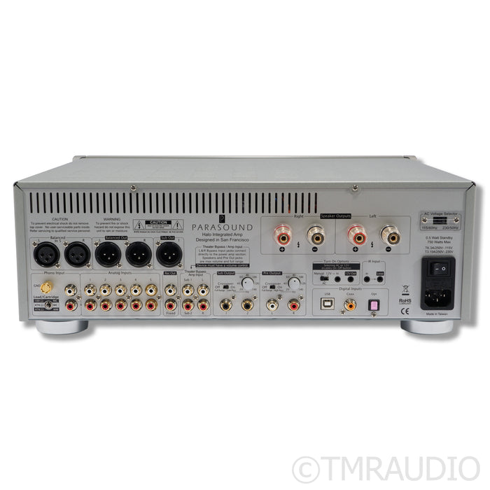 Parasound Halo 2.1 Channel Integrated Amplifier; MC/MM Phono