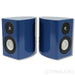 Philharmonic Audio Ceramic Mini Bookshelf Speakers; High Gloss Blue Pair