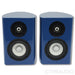 Philharmonic Audio Ceramic Mini Bookshelf Speakers; High Gloss Blue Pair