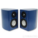Philharmonic Audio Ceramic Mini Bookshelf Speakers; High Gloss Blue Pair