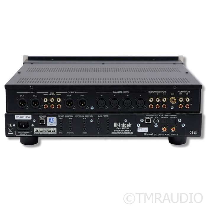 McIntosh C49 Stereo Preamplifier/ DAC; MM / MC Phono