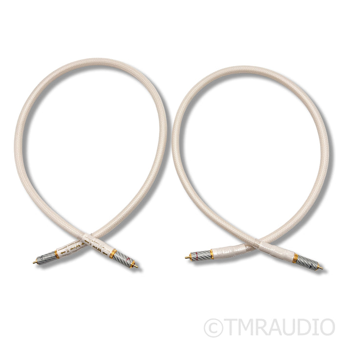 Acoustic Zen Wow MKII RCA Cables; 1m Pair Interconnects