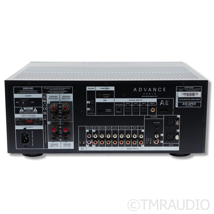 Advance Paris A10 APEX Hybrid Integrated Amplifier w/ Built-In DAC & MM Phono