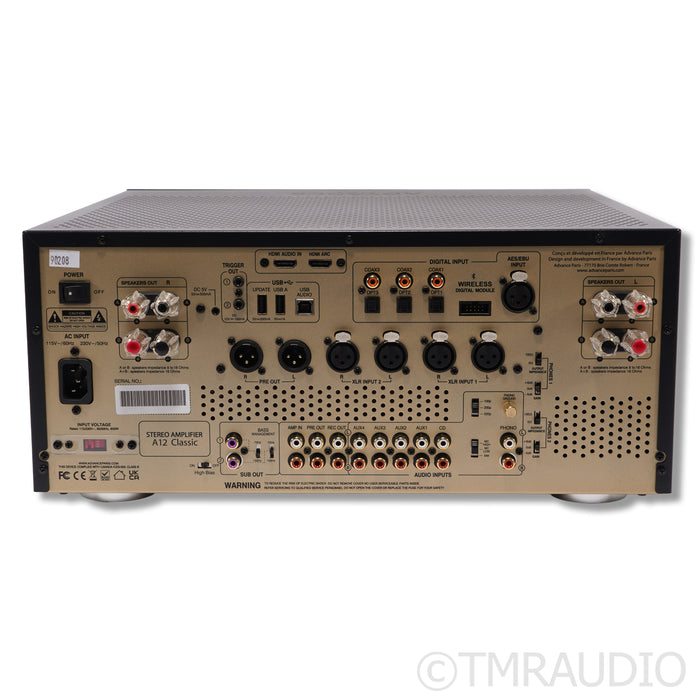 Advance Paris A12 Integrated Amplifier; MM & MC Phono