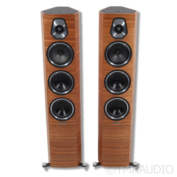 Sonus Faber Sonetto III Floorstanding Speakers; Walnut Pair