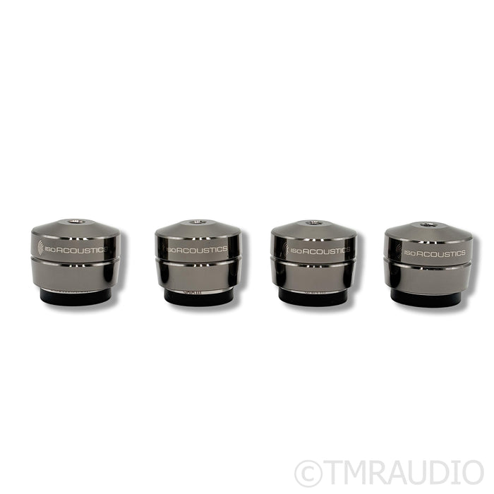 IsoAcoustics Gaia III Isolation Footers w/ Carpet Disks