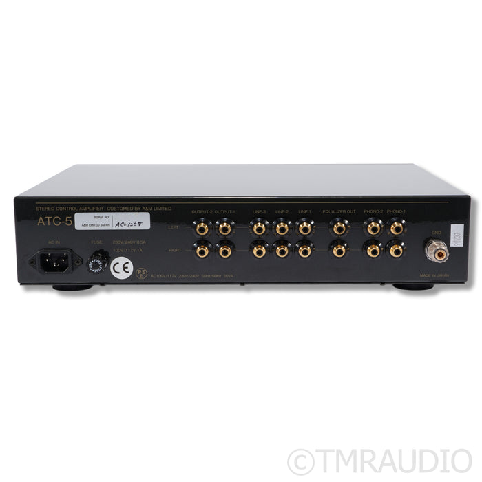 Air Tight ATC-5 Stereo Tube Preamplifier; MM Phono