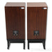 KLH Model Five Bookshelf Speakers; Walnut Pair with Stands