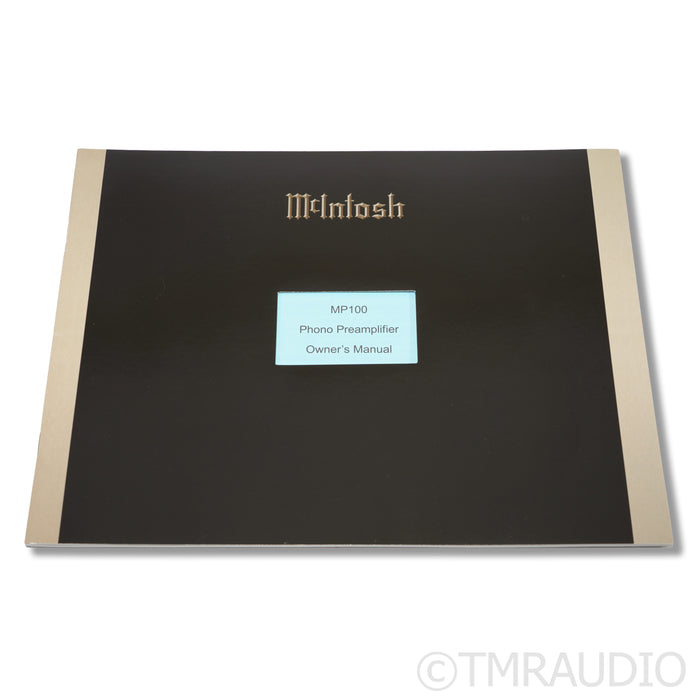 McIntosh MP100 MM & MC Phono Preamplifier
